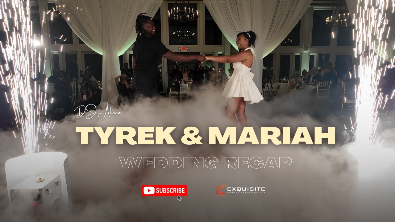 Atlanta Wedding DJ at Country Club of the South with Tyrek & Mariah! #atlantawedding #weddingdj