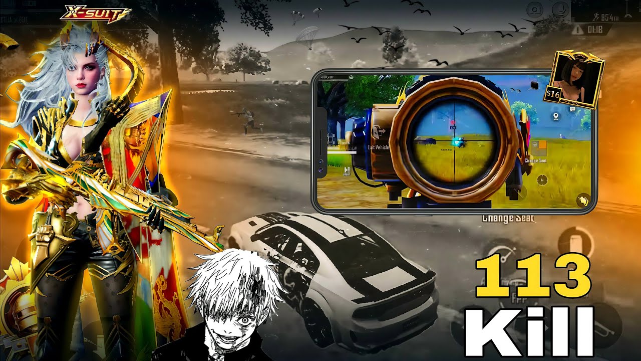 113 KILLS!😍 NEW✨ BEST LOOT GAMEPLAY with BEST OUTFIT🔥SAMSUNG,A7,A8,J4,J5,XS,A3,A4,A5 redx Zenith
