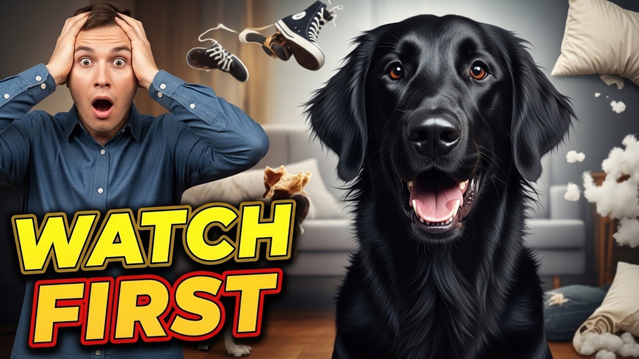 Before You Get a Flat-Coated Retriever… Watch This First!