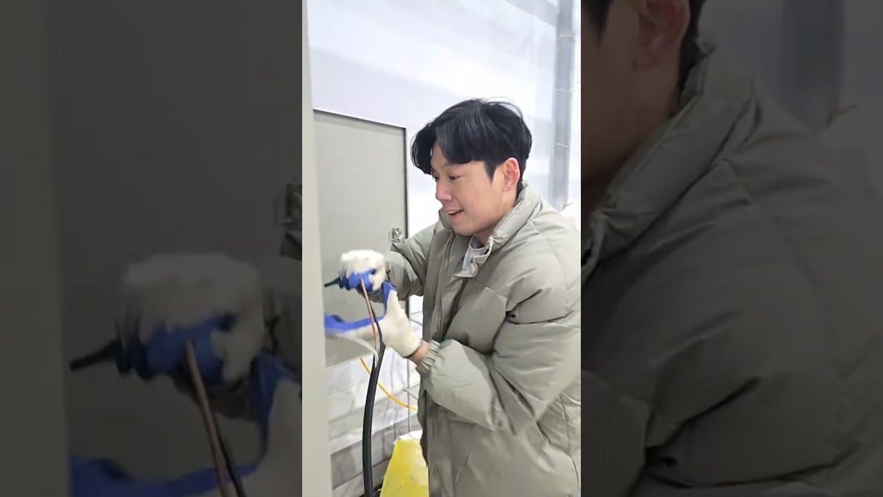 [우성테크] 파이프 펀칭·R가공 노칭기 함양 설치 현장｜실시간 라이브