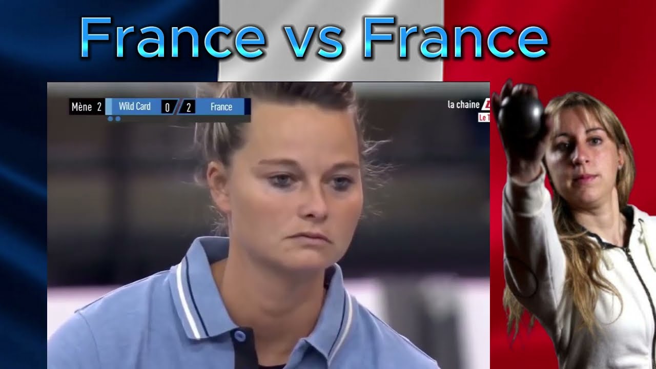 Duel Franco Français pétanque - Peyrot - Darodes vs Maillard - Bandiera