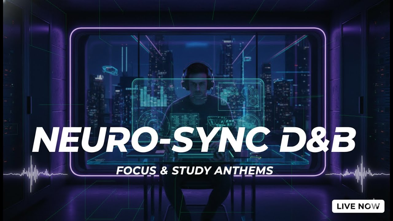Drum & Bass for Studying - Focus Music for Work & Revision