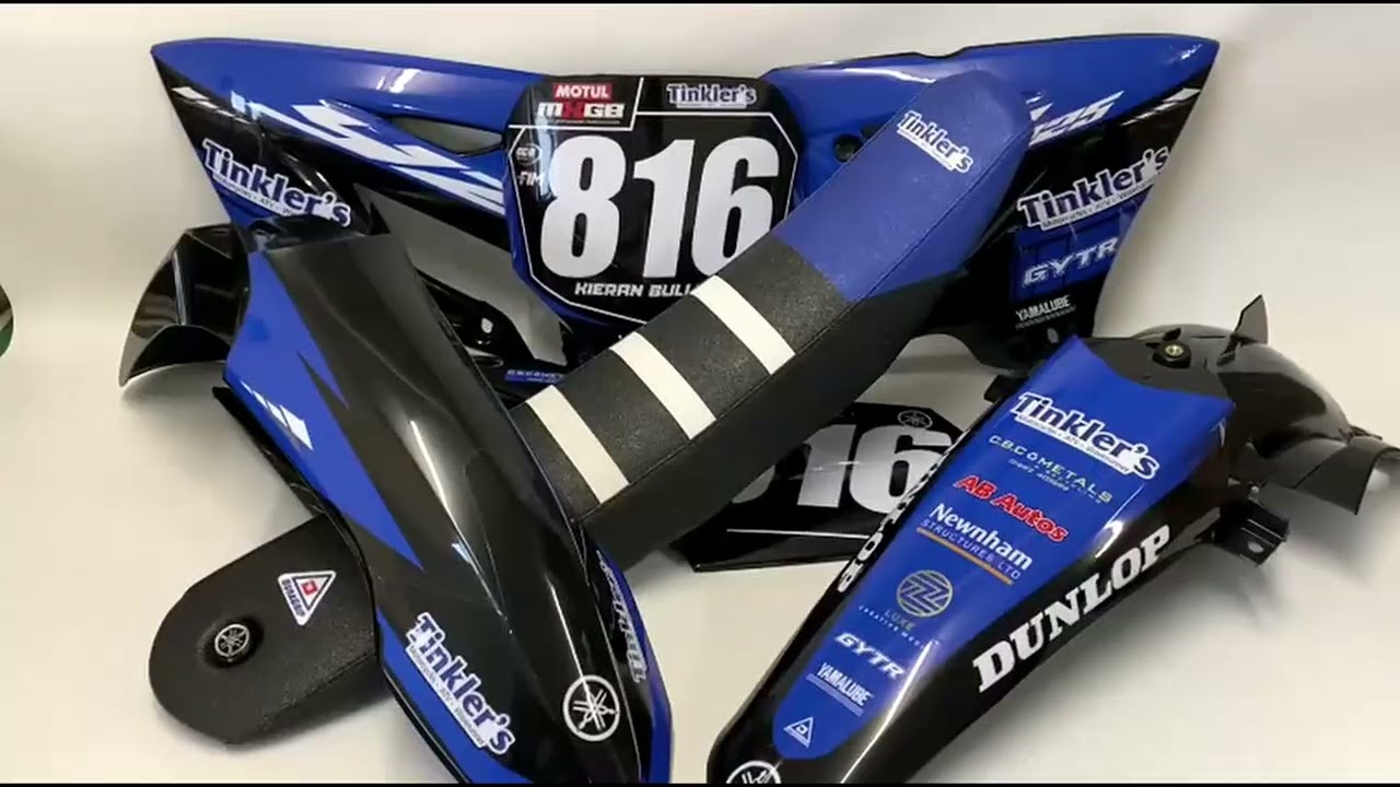 Danger UK DirtBike Custom MX Graphics - Seat Covers