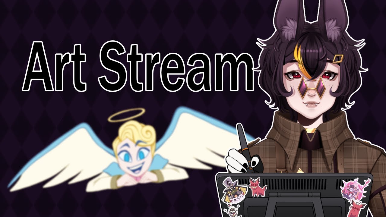 【Art & Chat】Rendering a sticker【Lupin Dracstein】