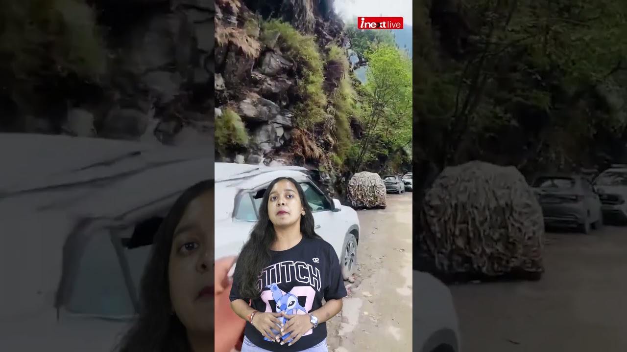 Scenery Changed in an Instant! Major Landslide in Shimla, Chaos on the Road