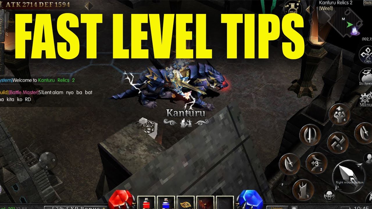 FAST LEVEL TIPS/ GRIND - MU MONARCH