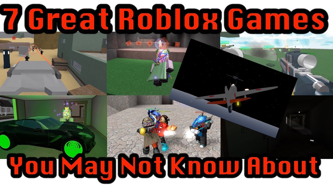 7 Great Roblox Games That You May Not Know About