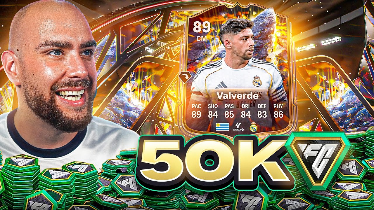 50K FC Points Decides My Team w/ CORNERSTONES VALVERDE!
