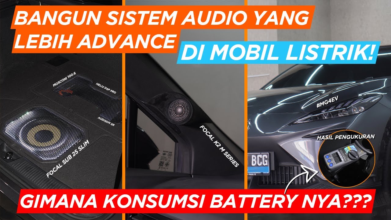 BANGUN AUDIO BUAT FOCAL LOVERSS!! DI #MG4EV