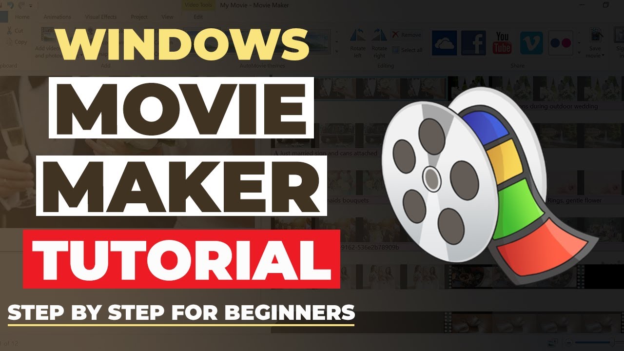 Как использовать Windows Movie Maker | ПОШАГОВОЕ РУКОВОДСТВО ДЛЯ НАЧИНАЮЩИХ (ПОЛНОЕ РУКОВОДСТВО +...