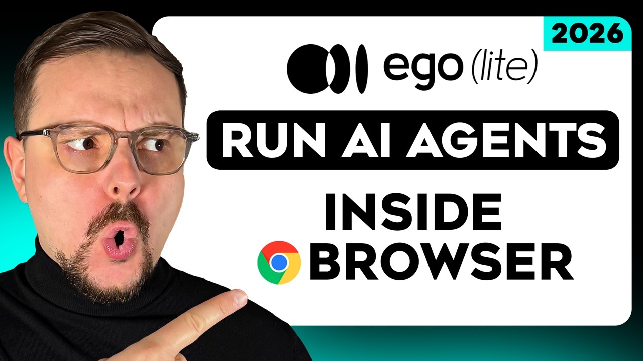 AI Agents + Browser Automation = INSANE Results (ego lite Tutorial)