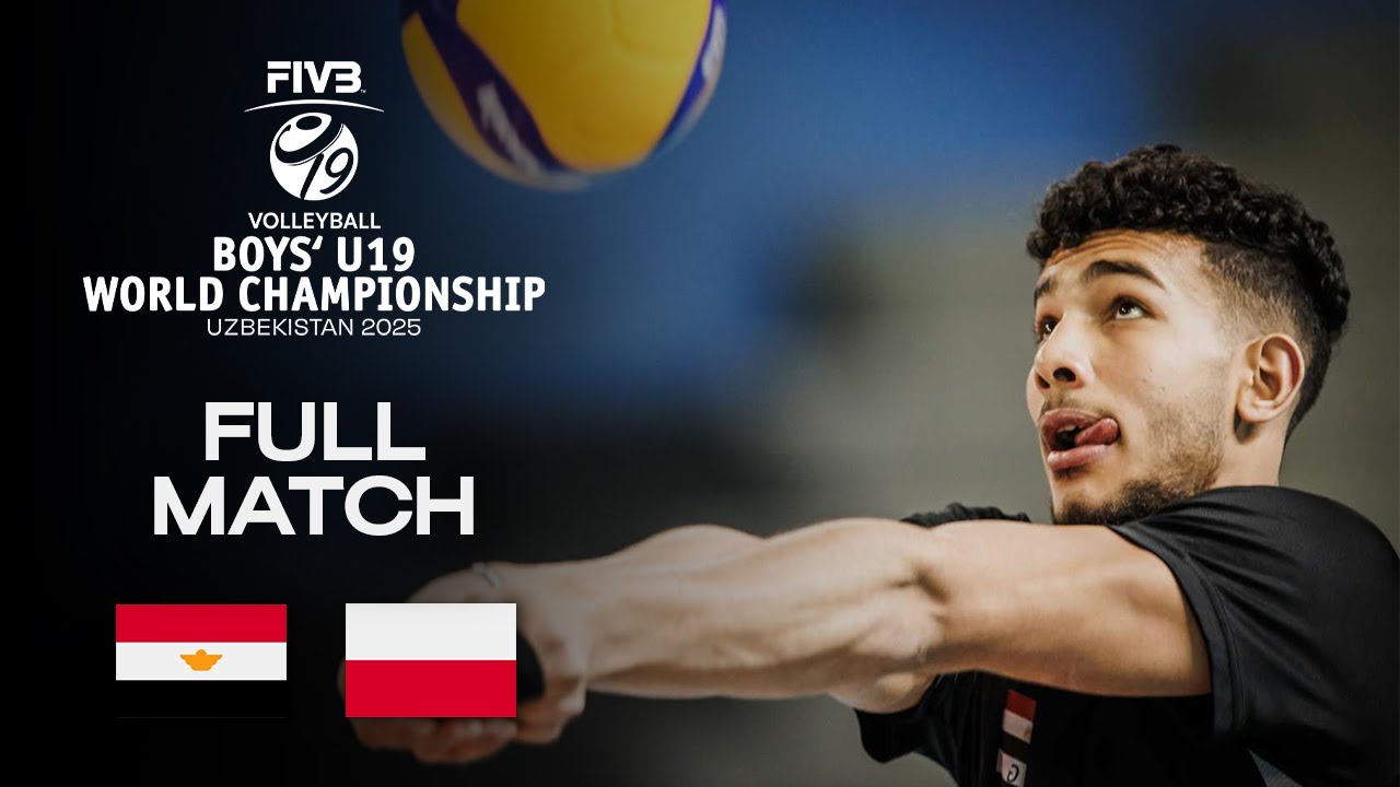 Egypt vs. Poland - Pool C | Boys' U19 World Champs 2025 - Full Match