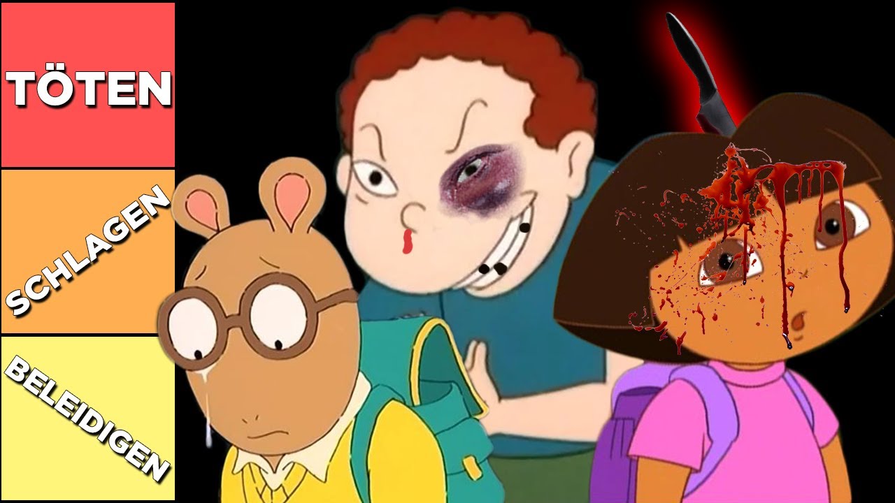 Charaktere TÖTEN, SCHLAGEN, oder BELEIDIGEN? Tier-List