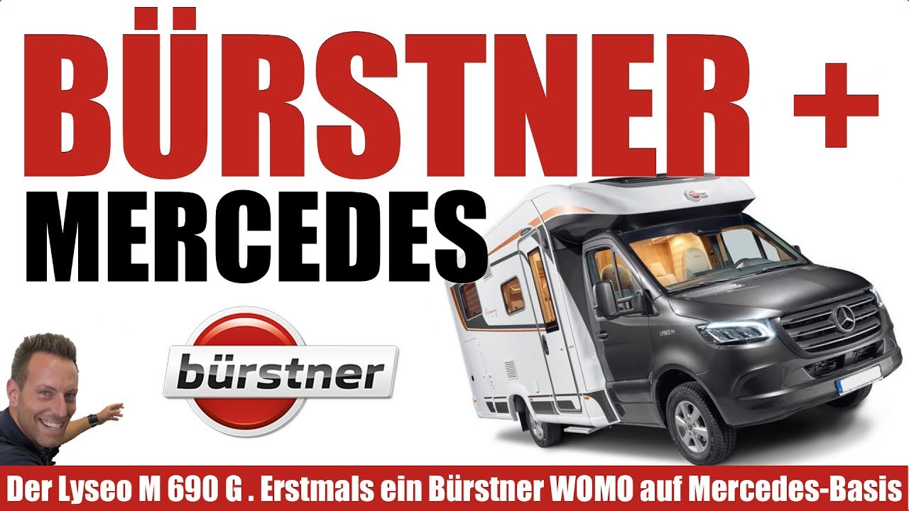 Top Wohnmobil. Bürstner Mercedes Lyseo M 690 2020. Sprinter-Basis. Automatik. Schwenkbad.