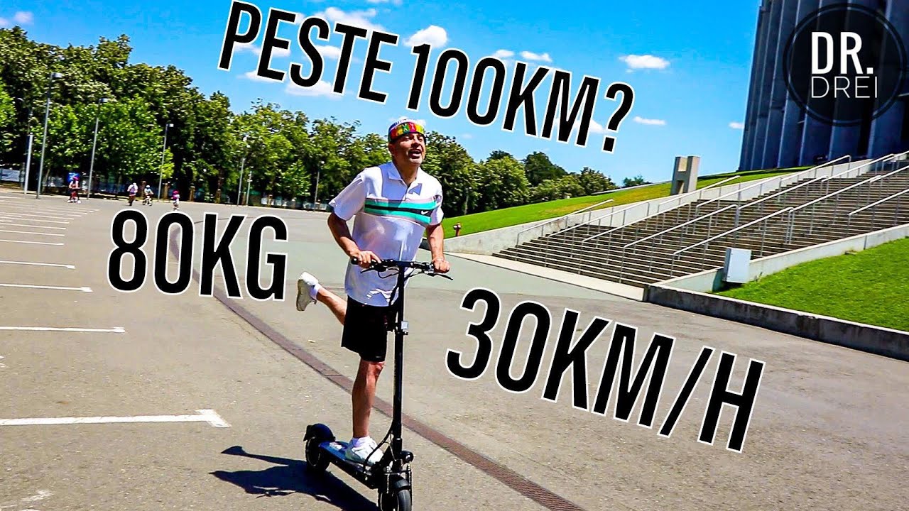 SPEEDXMAN тест автономности 9 | Электроскутер с 9-дюймовыми колесами и аккумулятором LG