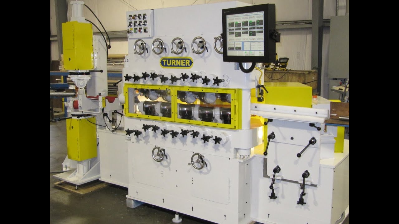 First Tests & Operator Training - Turner Model 922 10 Roll CASAM Straightening Machine