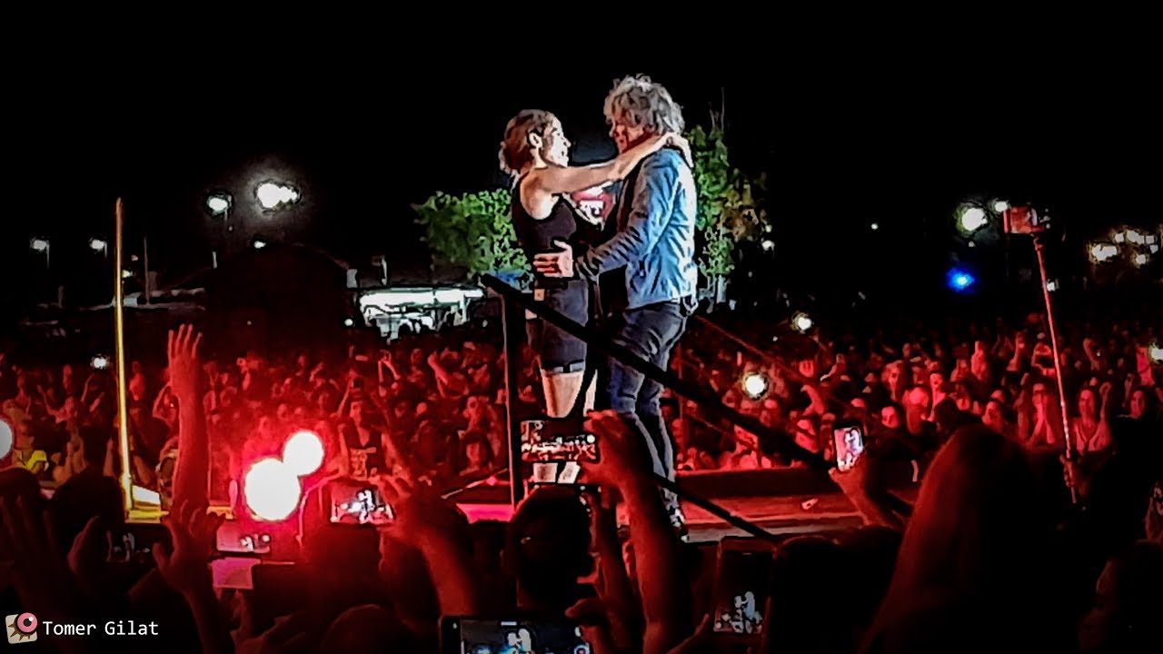 Bon Jovi - Bed of roses - live in Israel 2019