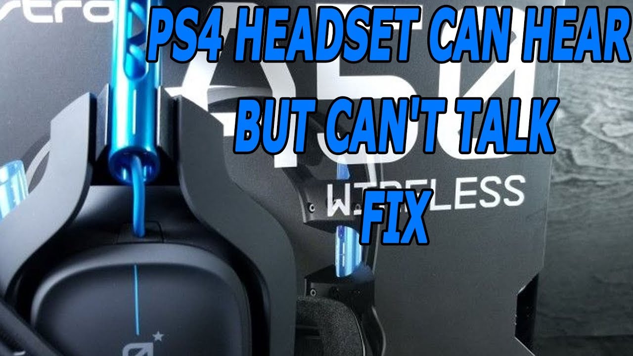 Микрофон на PS4 не работает, но я слышу (исправление)