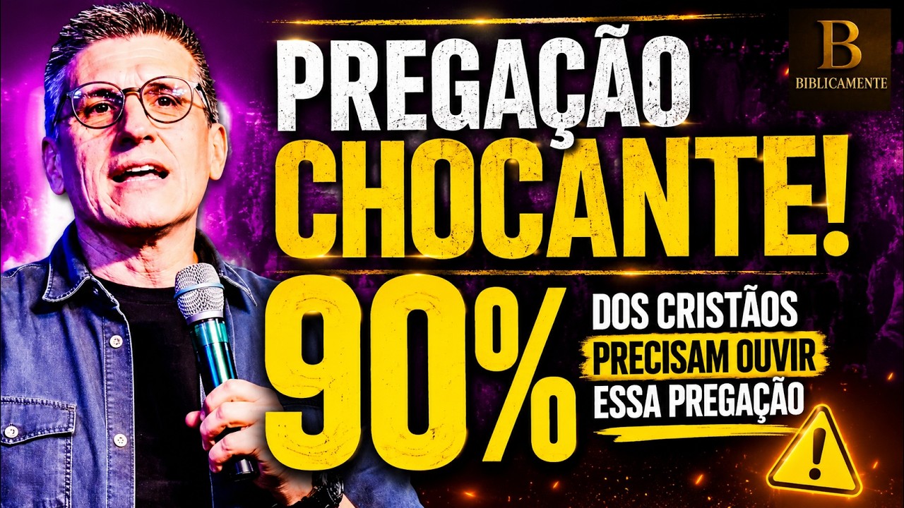 PREGAÇÃO CHOCANTE - Pr Zé Bruno - Você Precisa Ver Isso!