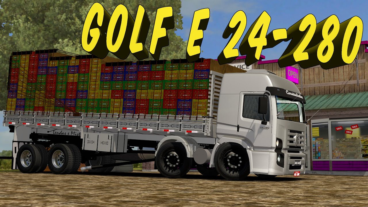 ACELERANDO FORTE - GOLF X BOB 24-280 - NOVA CARGA DE TOMATES - MAPA DA BAHIA!