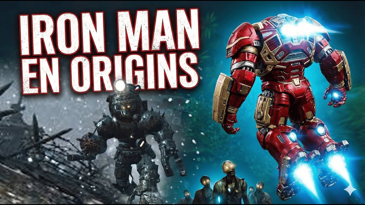 Soy IRON MAN en ORIGINS BO3 ZOMBIES! 🧟‍♂️ IRON MAN VS PANZER SOLDAT
