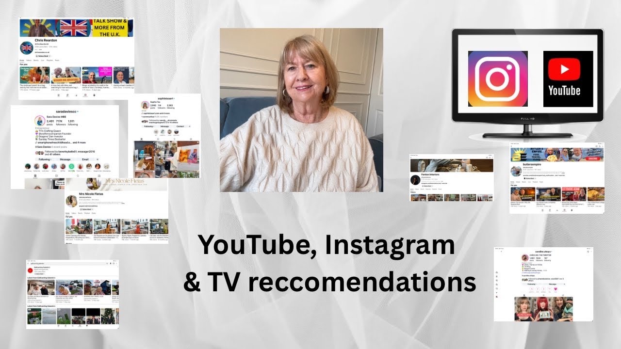 Relaxing YouTube, Instagram & TV Recommendations | Easy Watch Favourites