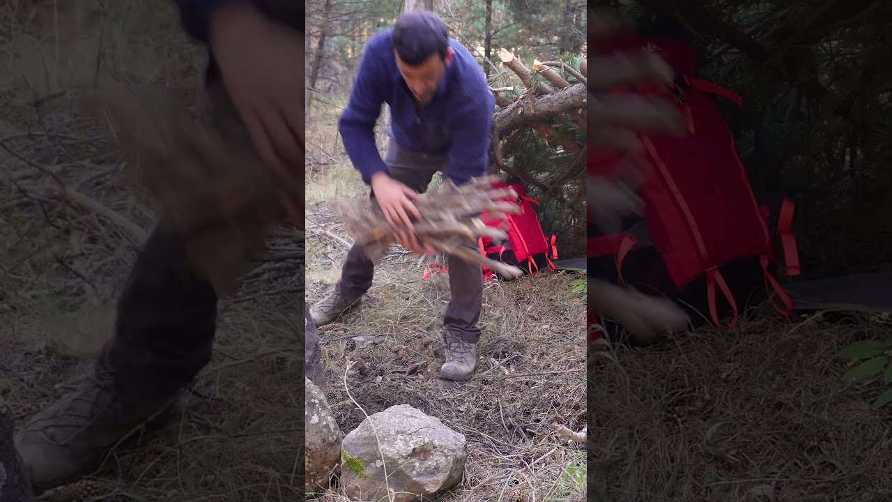 Bushcraft Shelter Building | Survival Shelter | Bushcraft Cooking #bushcraftcamp #bushcraft #shelter