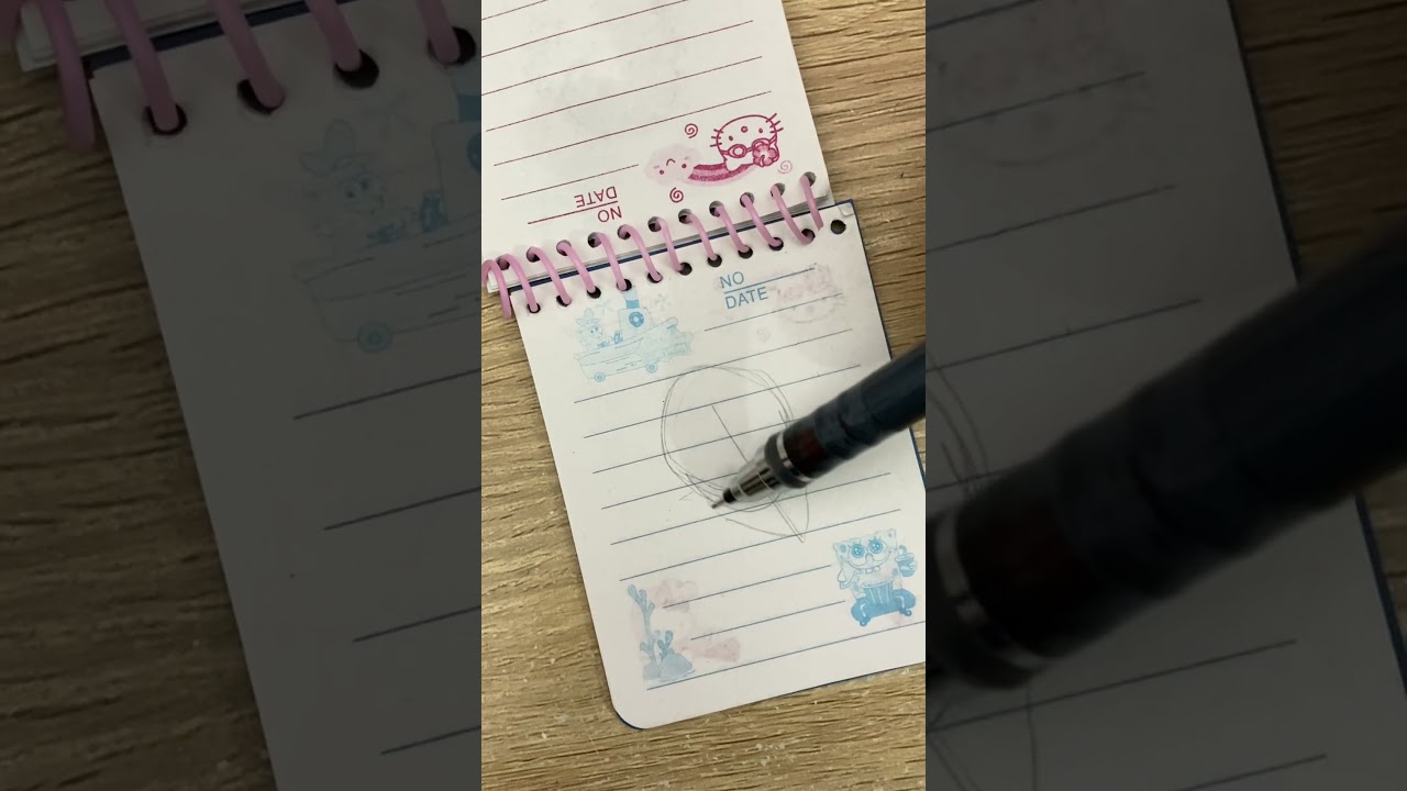 Mini notebook drawing day 2 