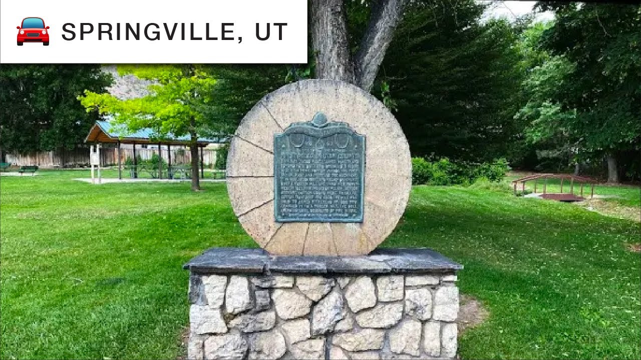 4K Driving Tour: Springville, Utah