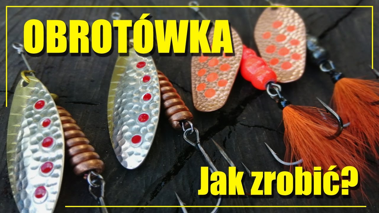 Jak zrobić obrotówkę | Błystka OBROTÓWKA na TROĆ i Szczupaka| Handmade