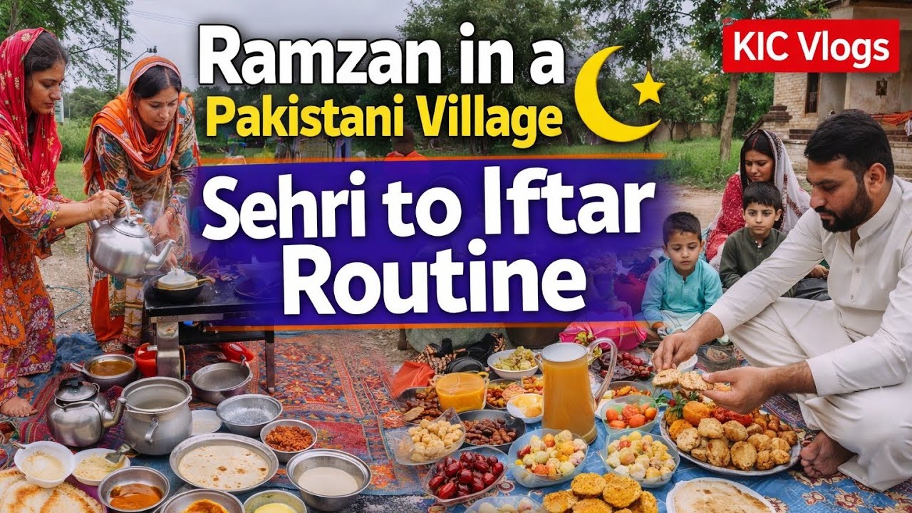 Aaj Hum Apni Zameen Par Gaye 🌾 | Family Day in Village | KIC Vlogs | Ramzan Routine 