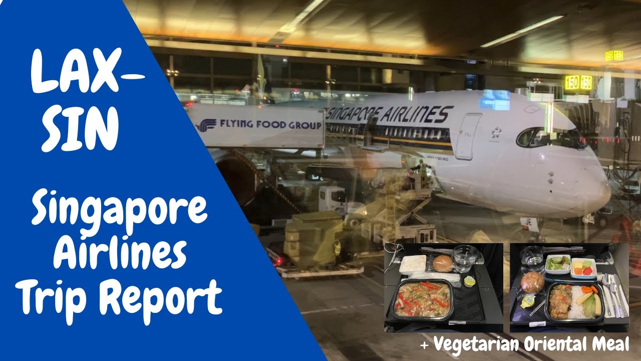 Escape With Me to Singapore! | LAX - SIN Trip Report | Singapore Airlines | Airbus A350-900