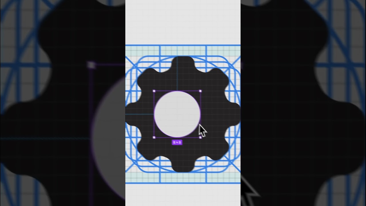 How to design a settings / gear icon in figma (easy)