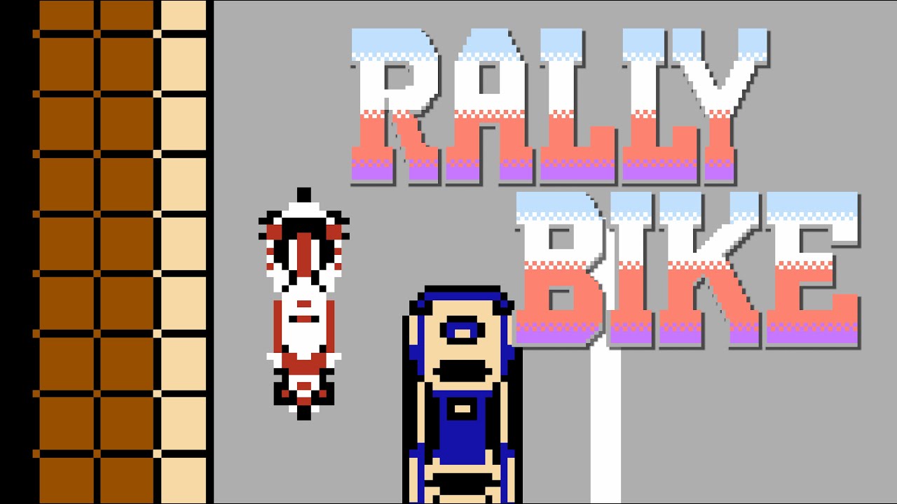 [NES 60fps] Rally Bike longplay