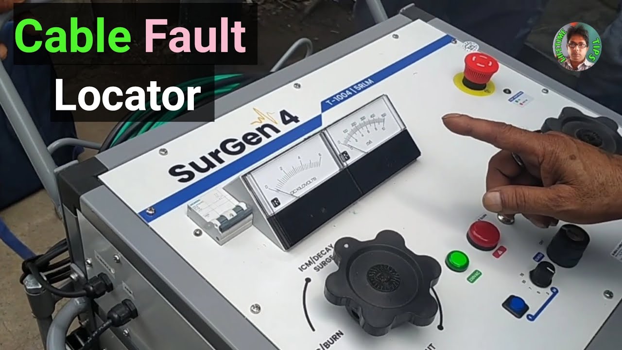 Underground Cable Fault Detector |Surge Generator Cable Fault Locators|SurGen 4 |Cable Fault Locator