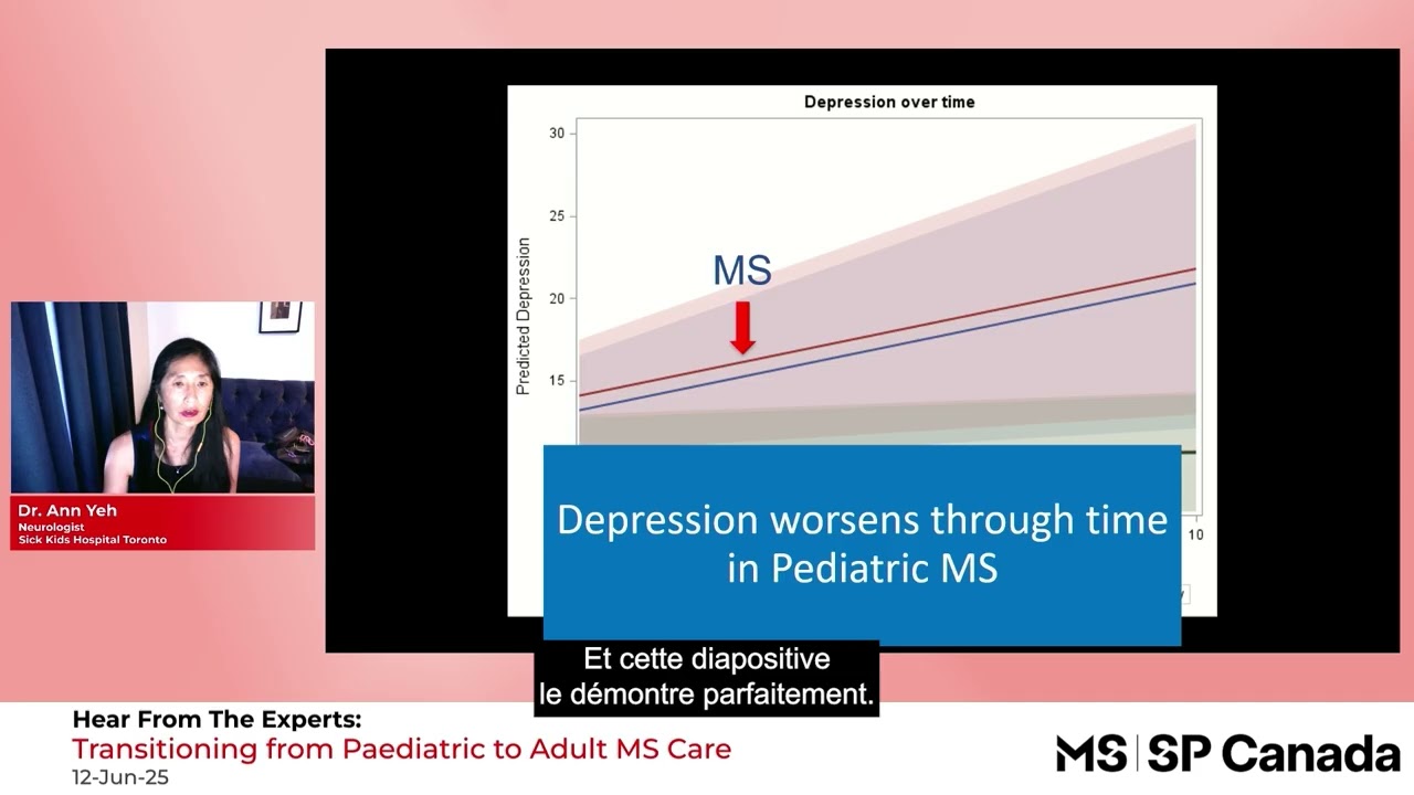 Hear from the Experts: Transitioning from Paediatric to Adult MS Care - June 12, 2025 (FR Captions)
