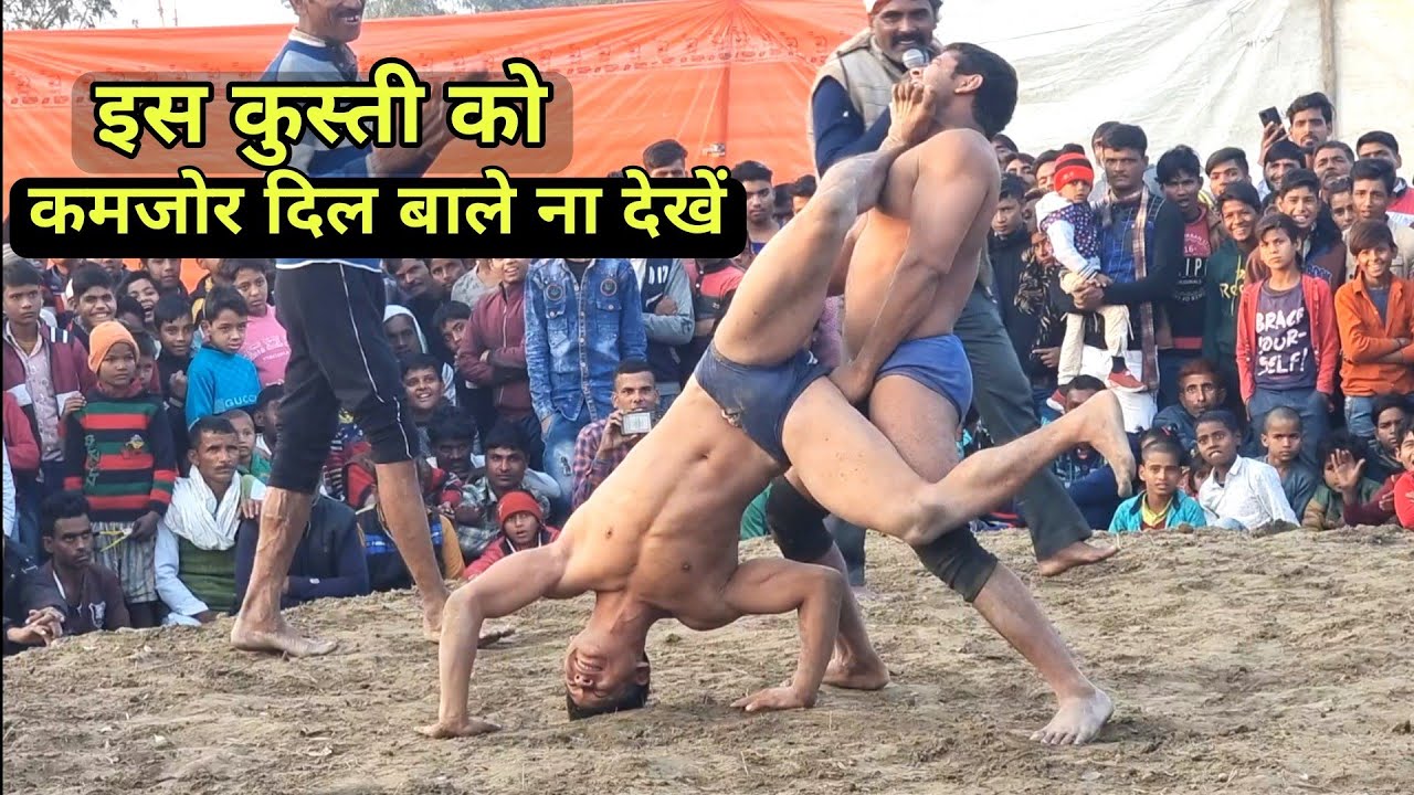 चिला थापा पहलवान की इस कुस्ती नें पब्लिक का दिल जीत लिया,, New kushti uploaded by raaz dangal