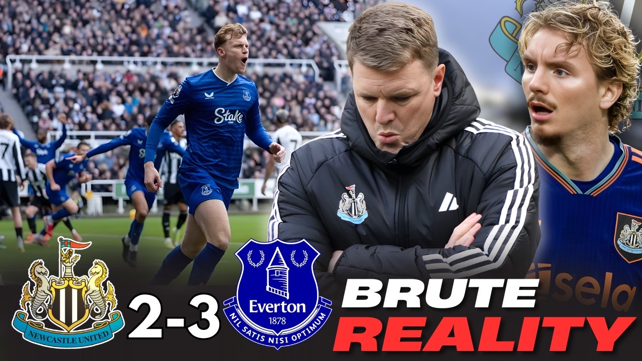 NEWCASTLE 2-3 EVERTON 😡 DID EDDIE HOWE SET US UP TO FAIL? - UNACCEPTABLE from NUFC!