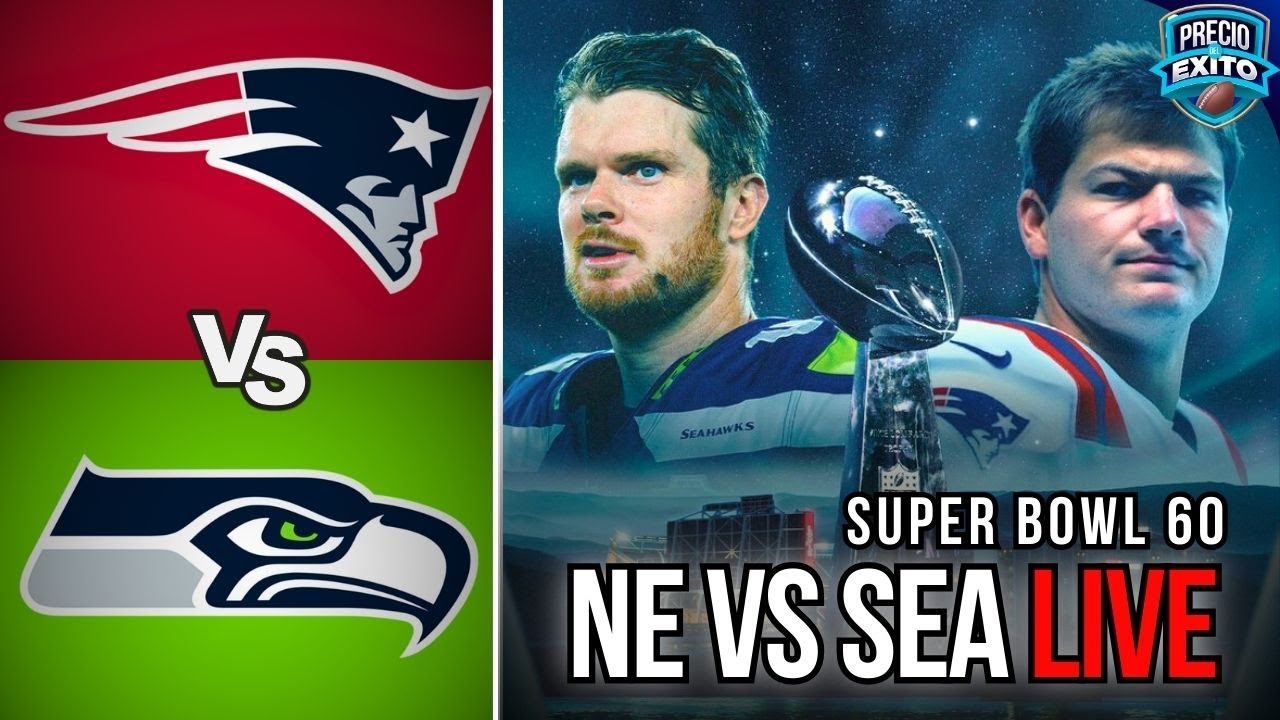 🔴 EN VIVO: PATRIOTS vs SEAHAWKS 🏈 | Super Bowl 60 | NFL 2026 | Narración en Español