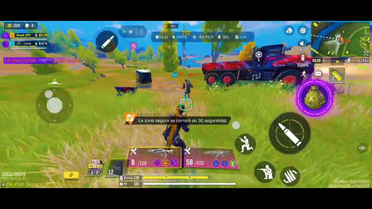 Final de infarto con ꪜꫝ・ꪑѻrrѻ Battle Royale COD MOBILE 2026. Like y suscríbete.