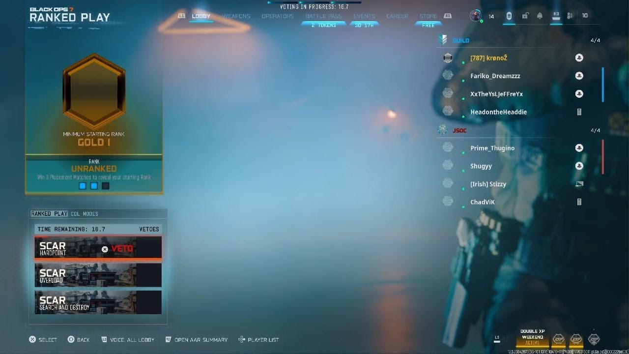 Playing BO7 Ranked