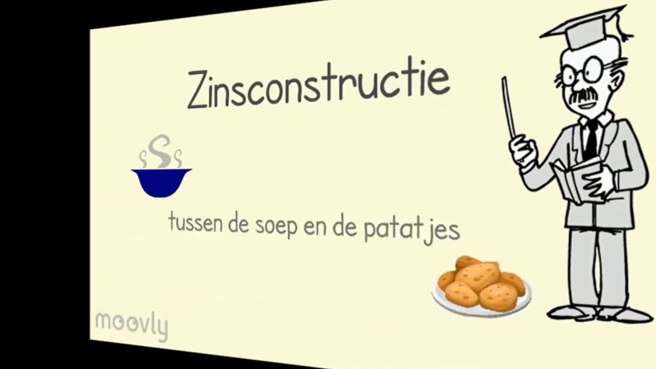 Zinsconstructie tussen de soep en de patatjes - videoles 24: waaraan + aan wie