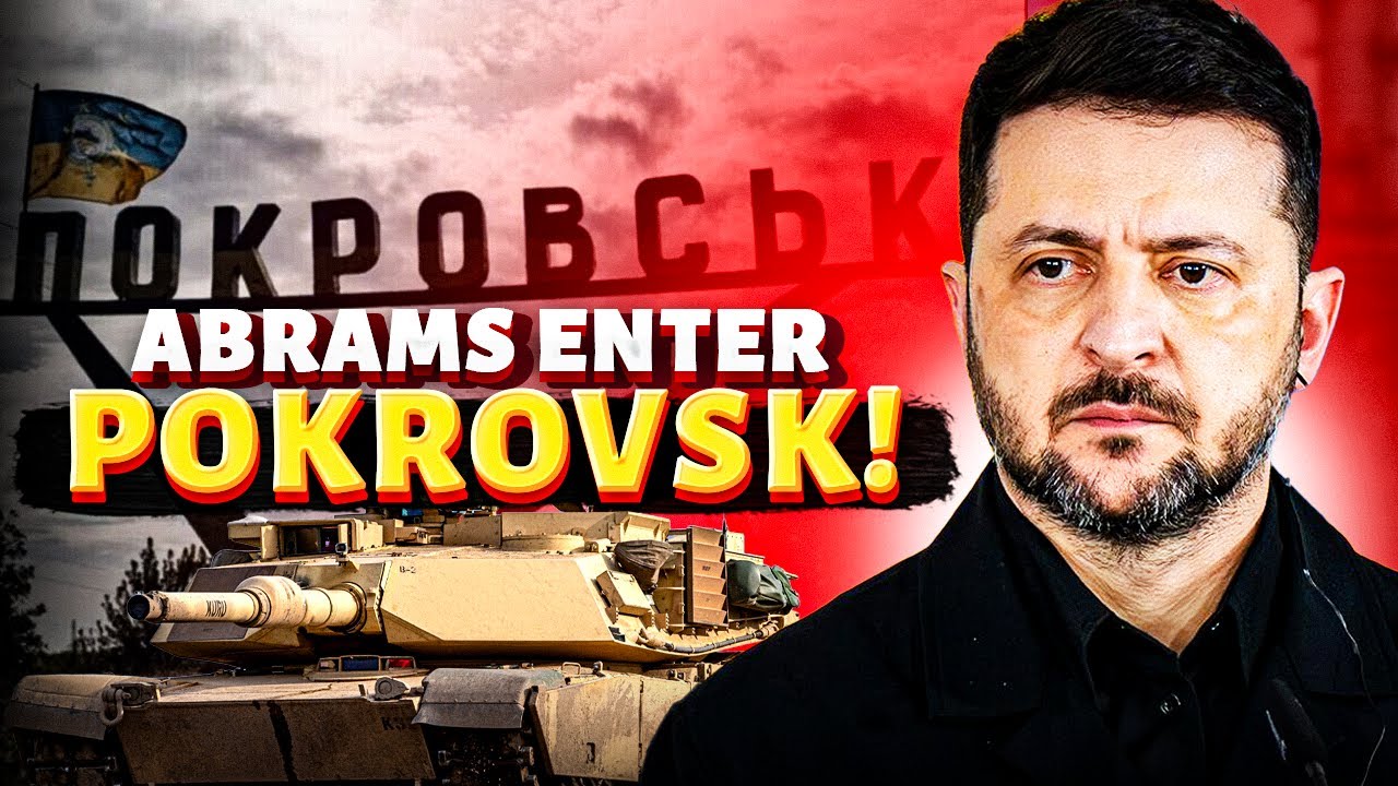 Ukraine strikes back as US Abrams roll into Pokrovsk, triggering a tank battle with Russia