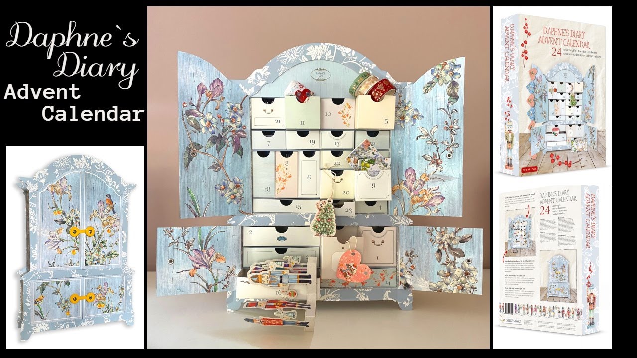 Daphne`s Diary Advent Calendar Unboxing video
