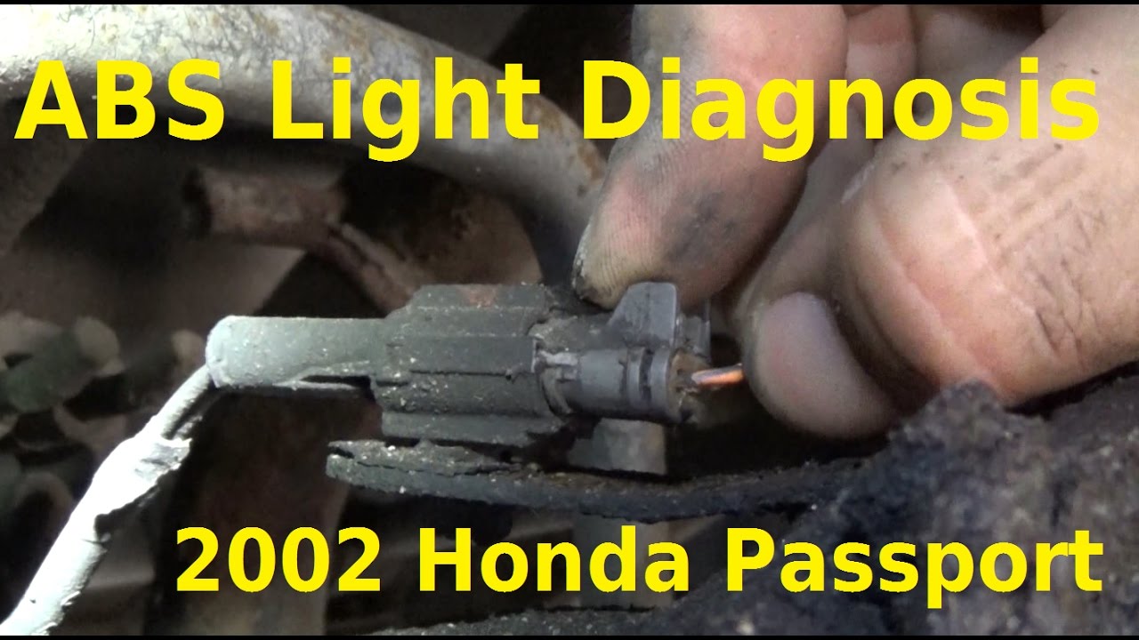 2002 Honda Passport ABS Light Diagnosis - Automotive Education