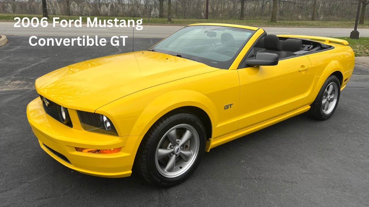 2006 Ford Mustang Convertible GT
