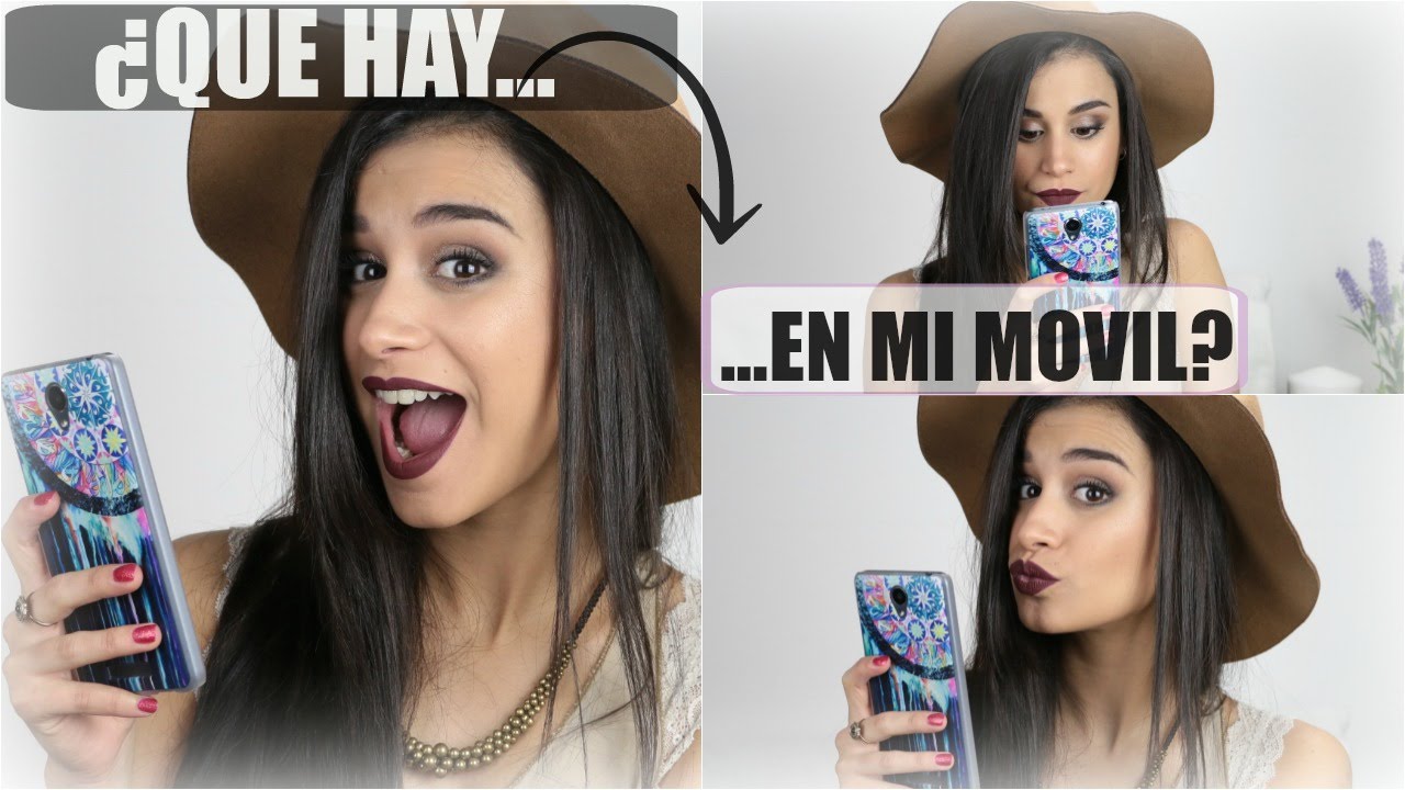 ¿QUE HAY EN MI MOVIL?  (colaboración con Chicisimo)