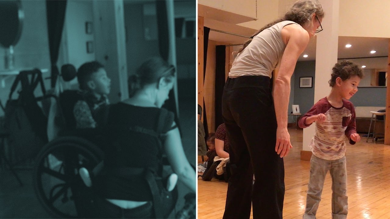 Without A Wheelchair—Child with CP Moves Ever Forwards