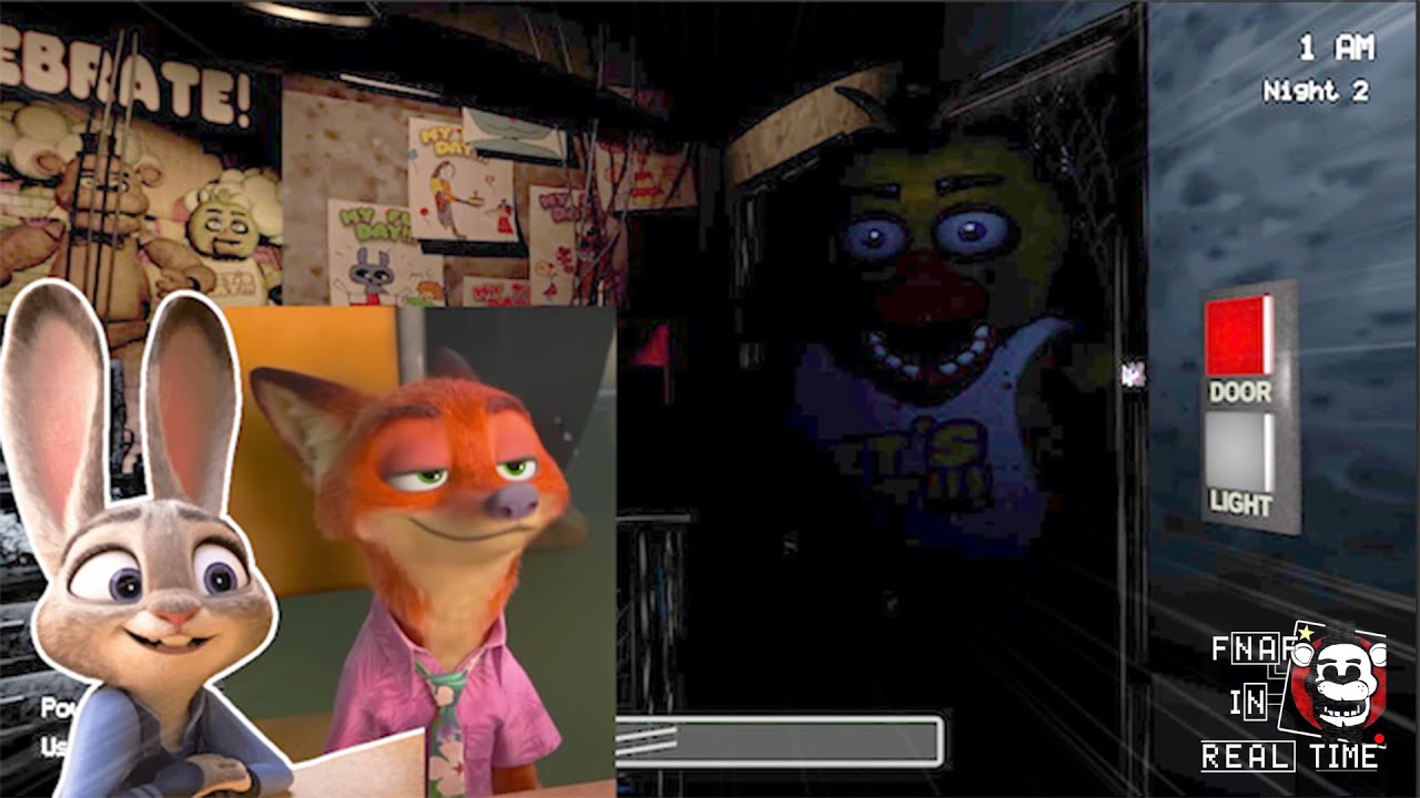 ĐI LÀM BẢO VỆ ĐÊM CÙNG THỎ🦊🐰 | FNAF In Real Time