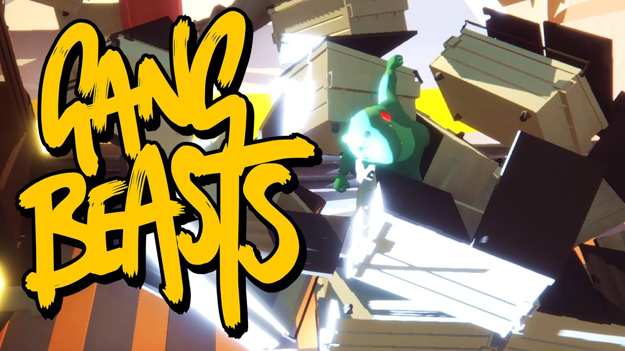 SUBWAY TRAIN VS DUMPSTERS! - Gang Beasts #7